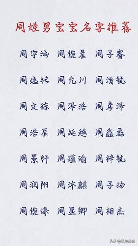 鼠年都姓男孩取什么名字好