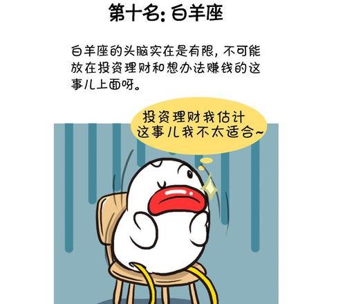 最有经济头脑星座