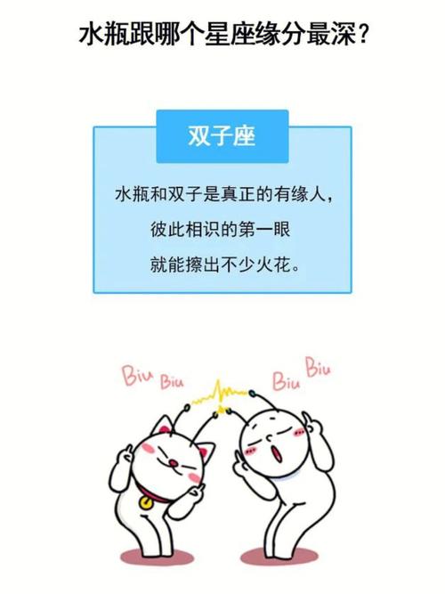 与水瓶座注定有缘分的星座