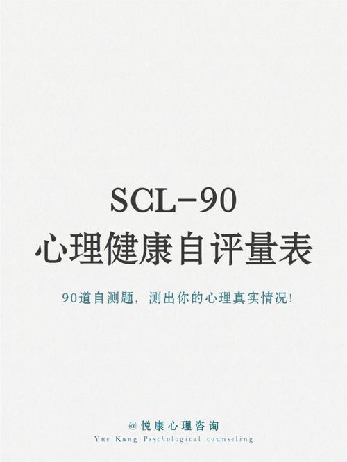 心理疾病自测表