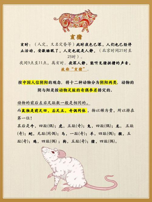 十二生肖的正确顺序