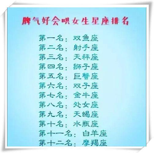 十二星座用一个词形容