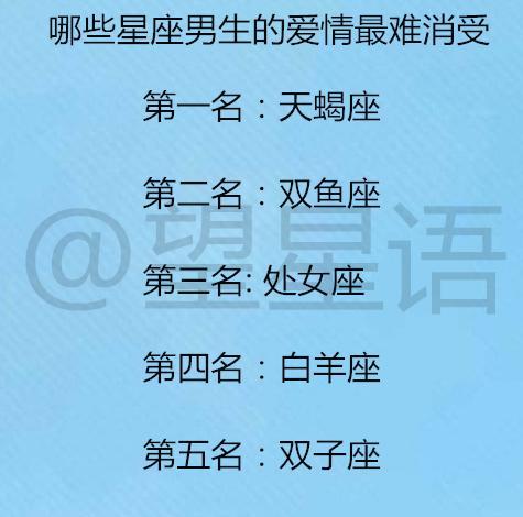 这些星座男在爱情里闷骚起来不得了