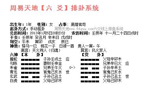六十四卦图详解_第三十七卦风火家人卦