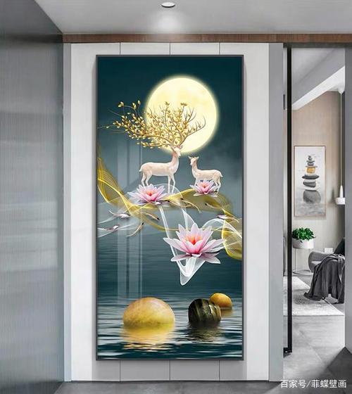 推荐一些比较漂亮的玄关画