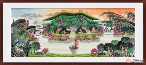 客厅挂什么画好?这六副旺宅风水画送你!