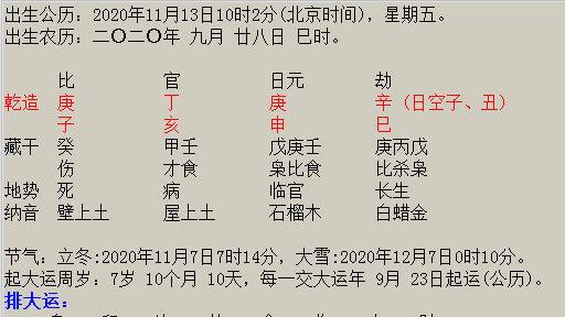 八字如何看财运事业