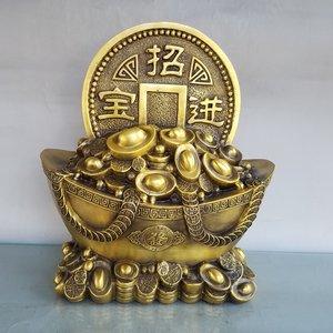 店铺放金元宝风水好不好