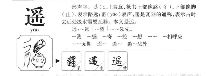 遥在名字里什么寓意