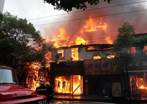 梦见商店失火