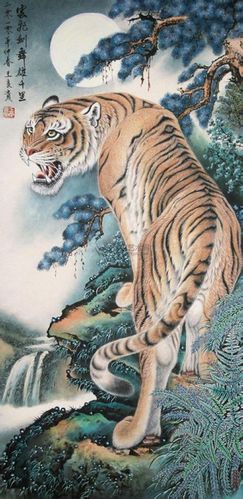 上山虎招财还是下山虎招财