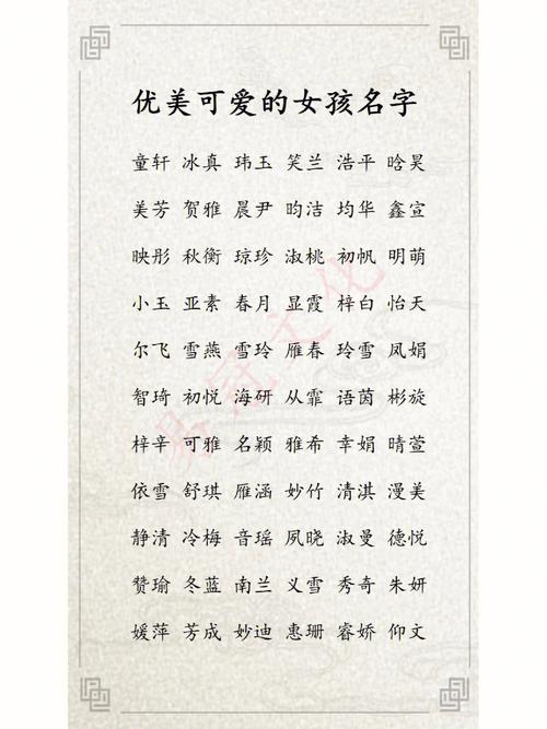 女孩中间带霏的名字大全