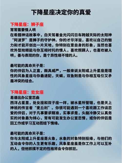 在线下降星座查询器