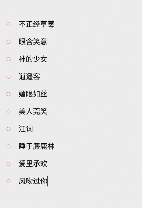 好听的名字知乎