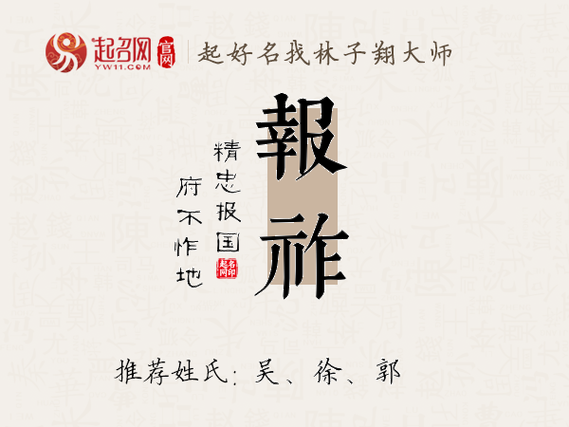 和祚搭配好听的名字