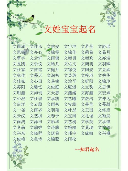 宝宝取名的20条准则