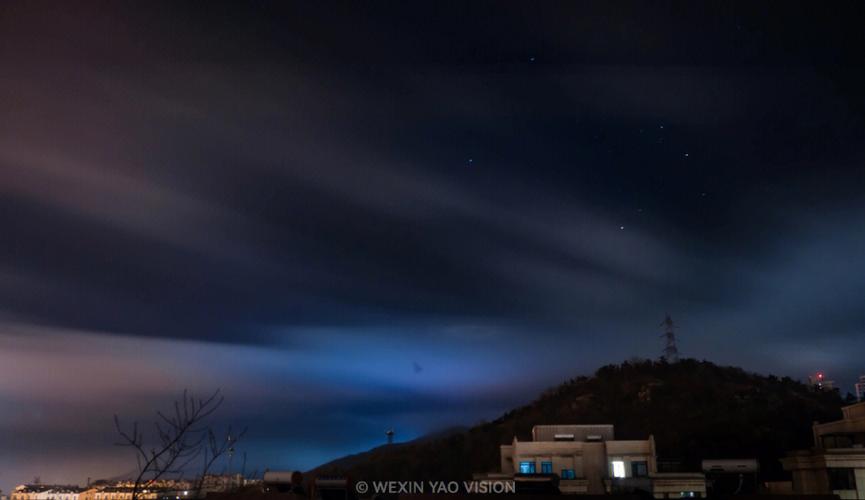 梦见云层,梦见云层中星光闪烁