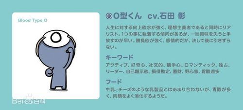 血型君 血型君里o型的配音是谁