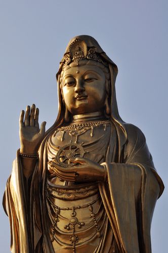 普陀山南海观音菩萨佛像开光大典