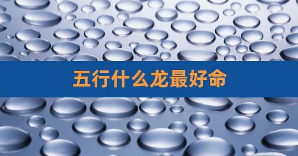 属龙五行属什么命