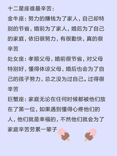 12个星座哪个最不孝顺父母