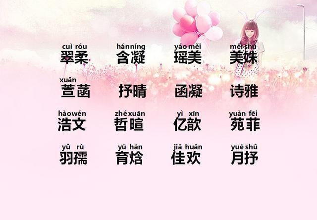 姓张带涵的女孩名字