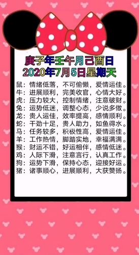 必看!04月25日十二生肖明日运势