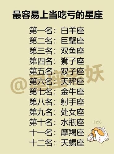 十二星座有哪些自己好好过从不跟人攀比的星座
