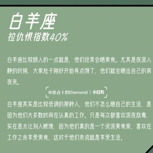 双子座的拉仇恨指数有多高