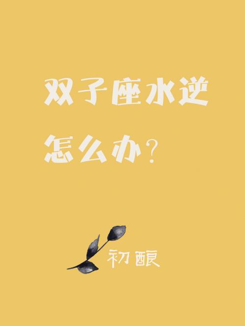 双子座会怎么骂醒备胎朋友