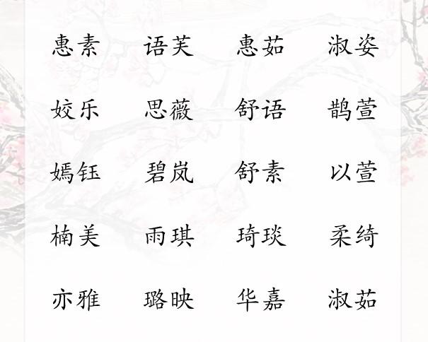 独特好听的方姓女宝宝名字大全