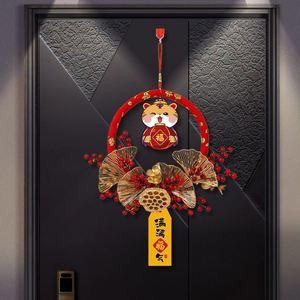 卧室门上挂什么吉祥物好