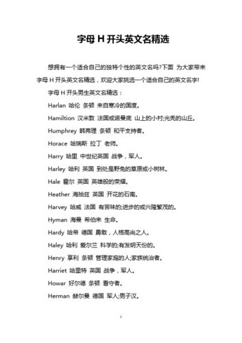女孩取名字什么?h