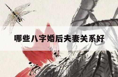 嫁的老公有能力的八字