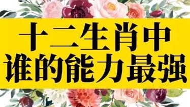 十二生肖的领导能力有多强呢?