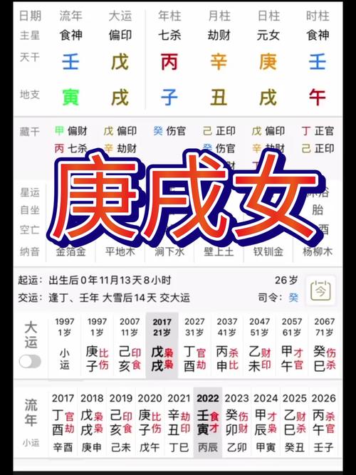 庚辰日柱婚配 庚戌日柱婚配