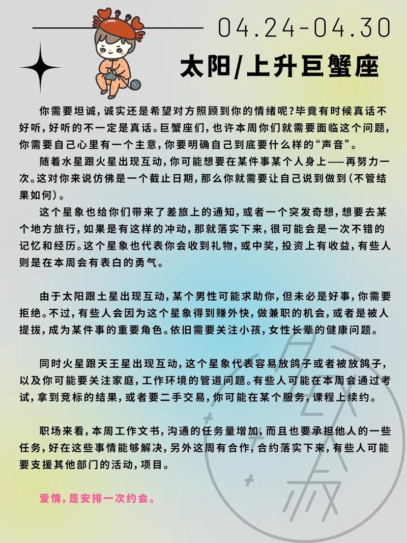 Alex 12星座一周运势