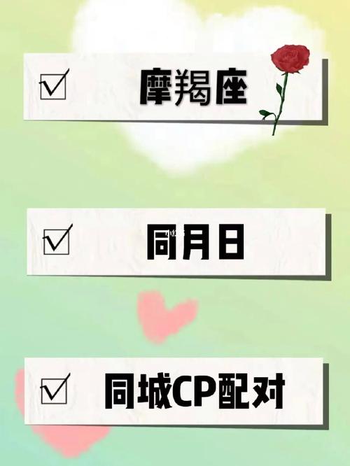 摩羯座生日密码配对