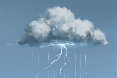 梦见打雷闪电着火_周公解梦