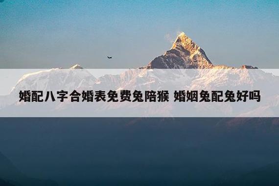 属猴女和属兔男结婚好吗