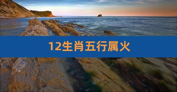 五行属火的生肖