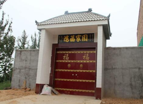 农村楼房大门口怎样好?农村房子大门什么样的好
