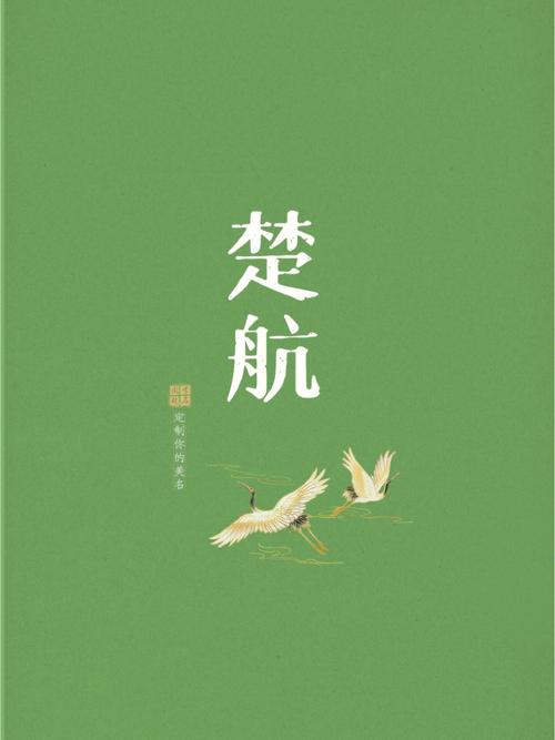 楚字取名男孩名字