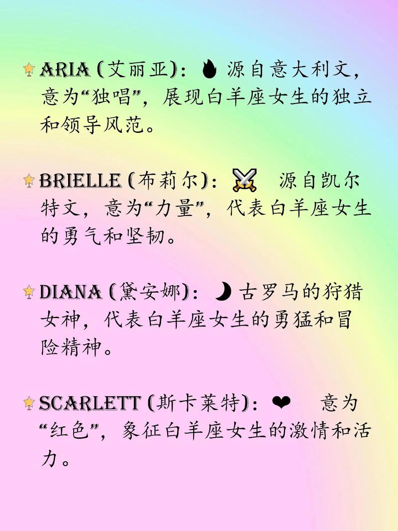 白羊座女生适合什么职业