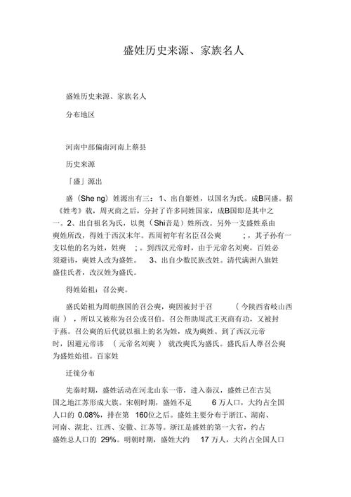 有哪些历史名人姓盛
