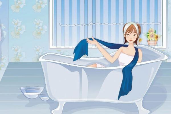 女人梦见大河里洗澡什么意思