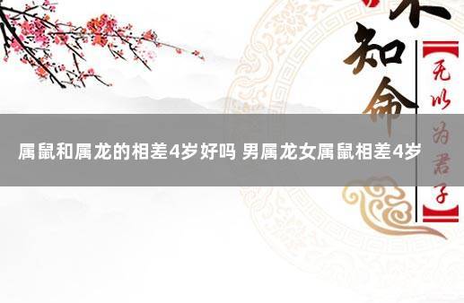 女鼠男龙婚姻会永久吗?属鼠人哪个时辰出生最好命?