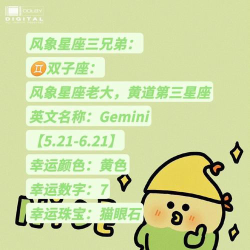 最善变的双子座其实最专一!