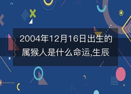 2004年属猴五行属什么命