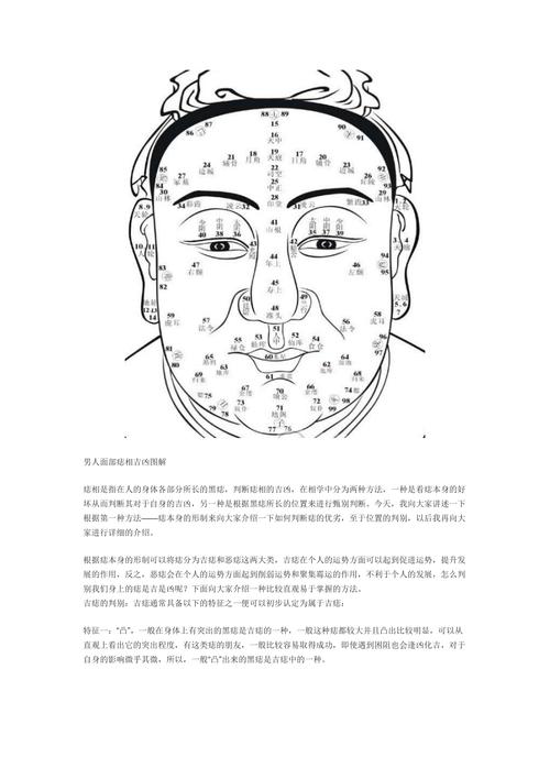 男面相算命图解